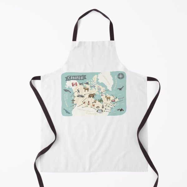 Item preview, Map of Canada - Teal designed and sold by Those Pencil Shavings.