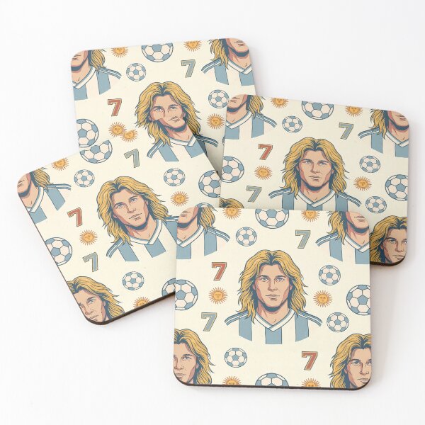 Item preview, Argentina Soccer Legends World Cup Football Pattern 8 designed and sold by ART ATTACK ZONE.