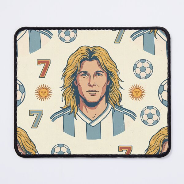 Item preview, Argentina Soccer Legends World Cup Football Pattern 8 designed and sold by ART ATTACK ZONE.