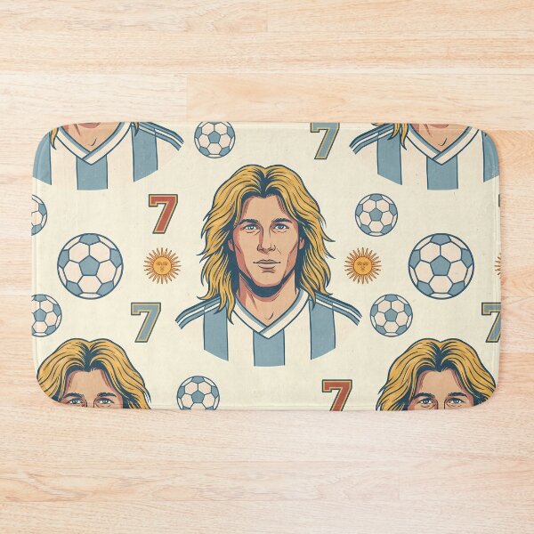 Item preview, Argentina Soccer Legends World Cup Football Pattern 8 designed and sold by ART ATTACK ZONE.