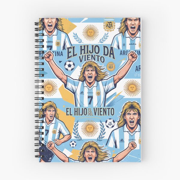 Item preview, Argentina Soccer Legends World Cup Football Pattern 9 designed and sold by ART ATTACK ZONE.