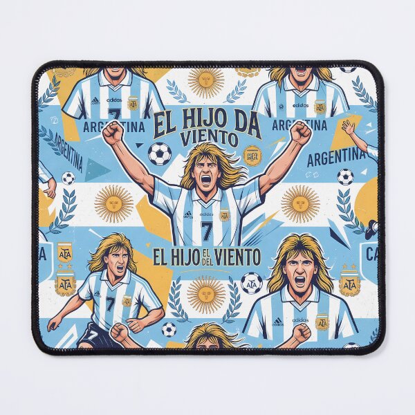 Item preview, Argentina Soccer Legends World Cup Football Pattern 9 designed and sold by ART ATTACK ZONE.