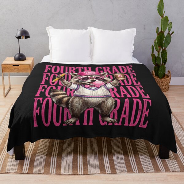 Item preview, Funny Fourth Grade Teacher Feral Raccoon Back to School designed and sold by viectory.