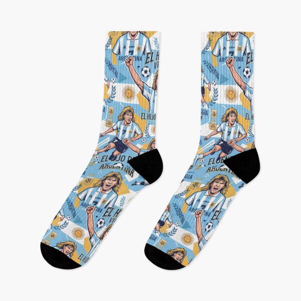 Item preview, Argentina Soccer Legends World Cup Football Pattern 9 designed and sold by ART ATTACK ZONE.
