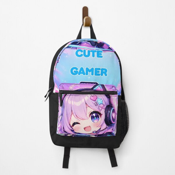 Item preview, Cute Gamer Girl – Kawaii Chibi Gaming Anime designed and sold by Revyra Design .