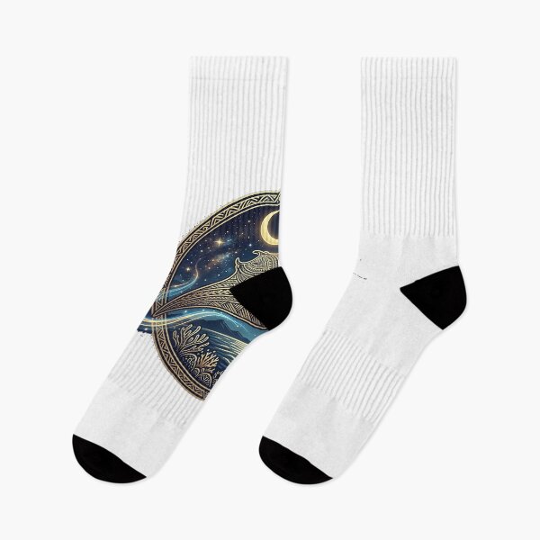 Item preview, Manta Ray, Moon and Mountains of Tahiti designed and sold by Hawaii26.