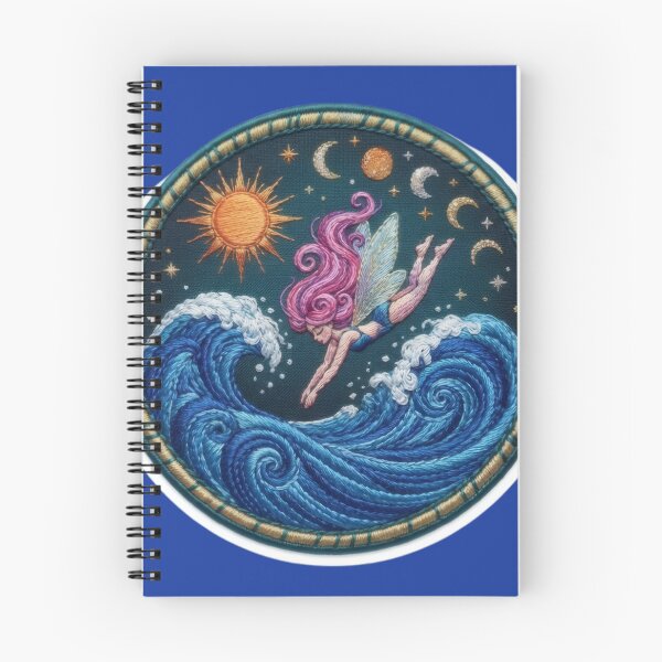 Item preview, Celestial ocean fairy diving into the waves designed and sold by Azurart2.