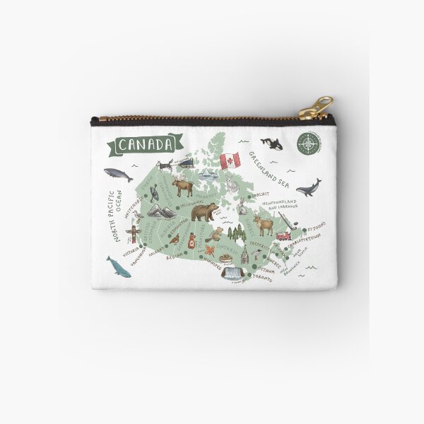 Item preview, Map of Canada - Green designed and sold by Those Pencil Shavings.