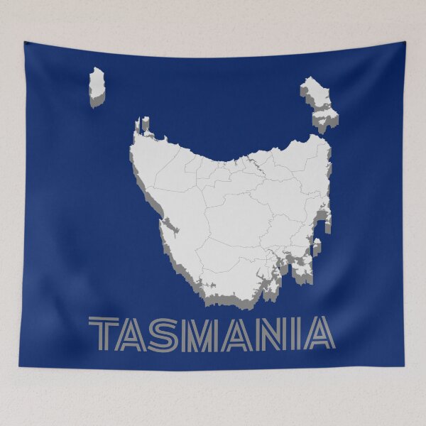 Item preview, Tasmania Retro Graphic designed and sold by Dimensionality.