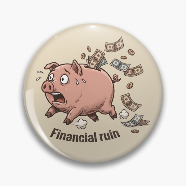 Item preview, Financial ruin designed and sold by teenlabel.