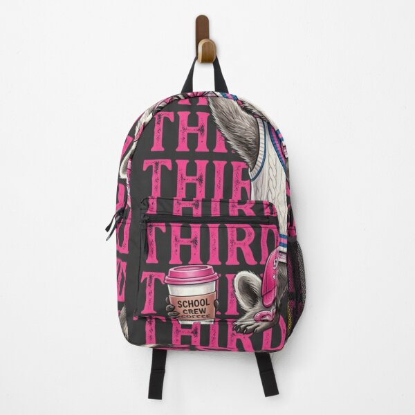 Item preview, Funny Third Grade Teacher Feral Raccoon Back to School designed and sold by viectory.
