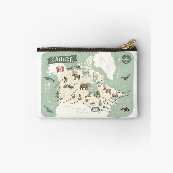Item preview, Map of Canada - Green designed and sold by Those Pencil Shavings.