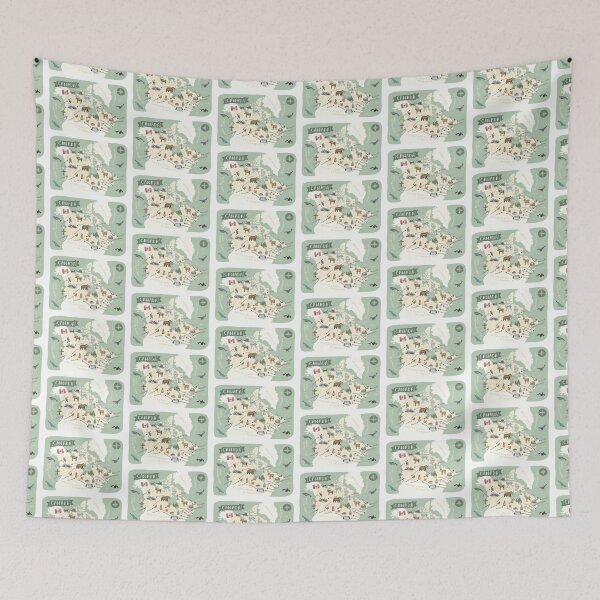 Item preview, Map of Canada - Green designed and sold by Those Pencil Shavings.