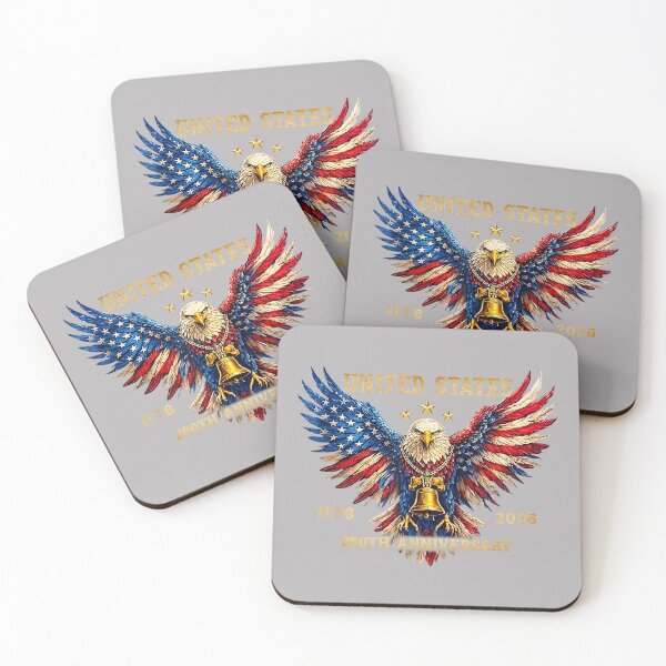 Item preview, 250th Anniversary Independence Day 1776 2026 Patriotic Eagle designed and sold by GreggRoss.