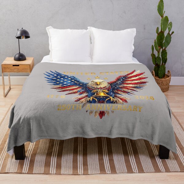 Item preview, 250th Anniversary Independence Day 1776 2026 Patriotic Eagle designed and sold by GreggRoss.