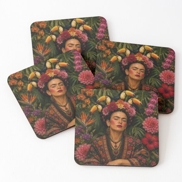 Item preview, Frida Kahlo with Toucans designed and sold by Muycote.