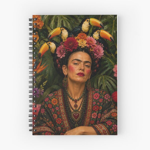 Item preview, Frida Kahlo with Toucans designed and sold by Muycote.