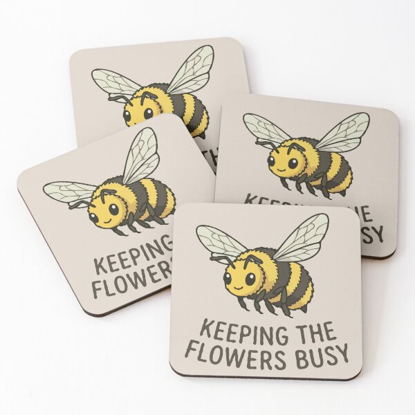 Item preview, Bumblebee Keeping The Flowers Busy designed and sold by Gkinoki.