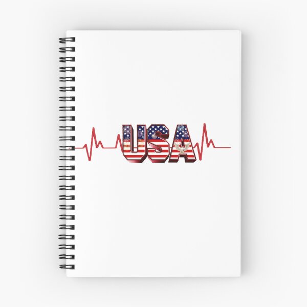 Item preview, USA Heartbeat designed and sold by InkShiftLabs.