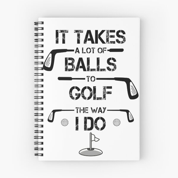 Item preview, Funny Golf Golfer Golfing It Takes Balls 18 Holes Handicap Course designed and sold by Basti09.