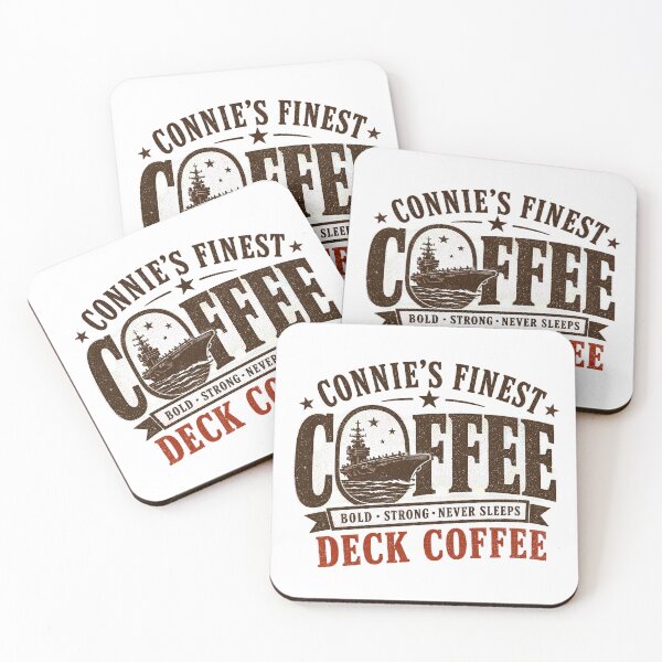 Item preview, USS Constellation Deck Coffee Navy Veteran Tribute designed and sold by chattsuede.