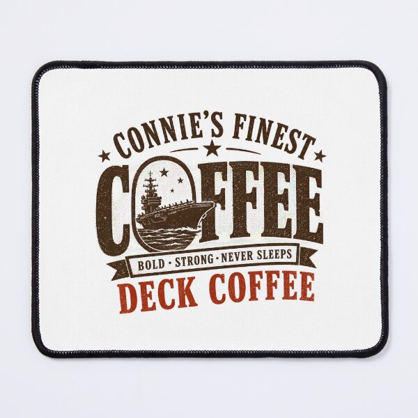 Item preview, USS Constellation Deck Coffee Navy Veteran Tribute designed and sold by chattsuede.