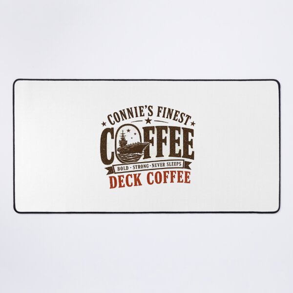Item preview, USS Constellation Deck Coffee Navy Veteran Tribute designed and sold by chattsuede.