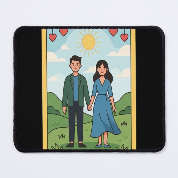 Item preview, Destiel The Lovers Tarot Card designed and sold by Daniel Abdelmaseih.
