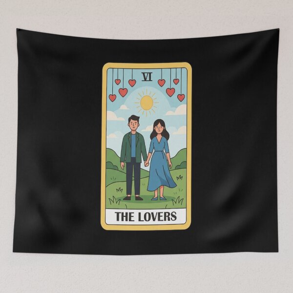 Item preview, Destiel The Lovers Tarot Card designed and sold by Daniel Abdelmaseih.