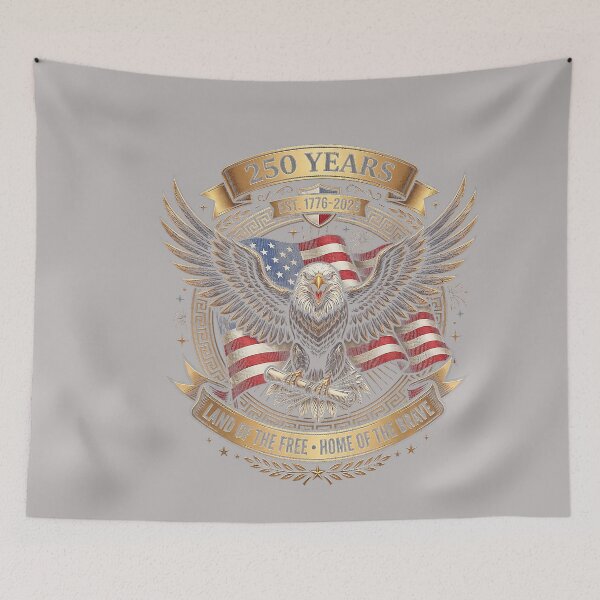 Item preview, 250th Anniversary USA Independence Patriotic Eagle 1776 2026 designed and sold by GreggRoss.