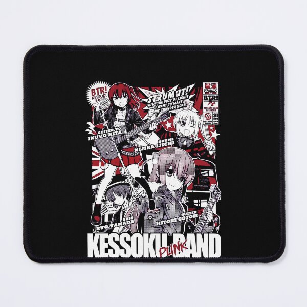 Item preview, Kessoku Band UK Punk Style Poster designed and sold by DesignsBySkull.