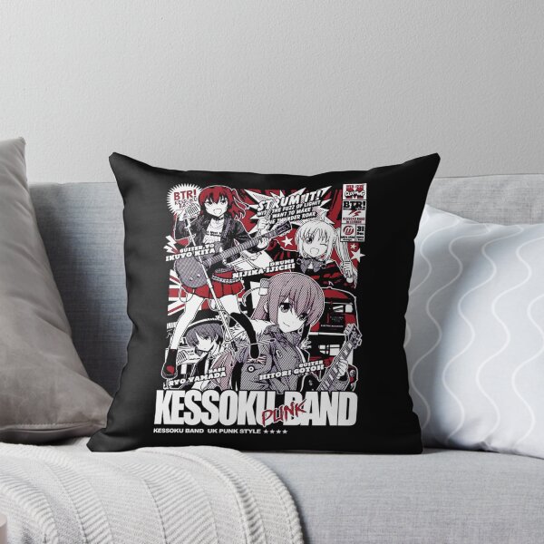 Item preview, Kessoku Band UK Punk Style Poster designed and sold by DesignsBySkull.