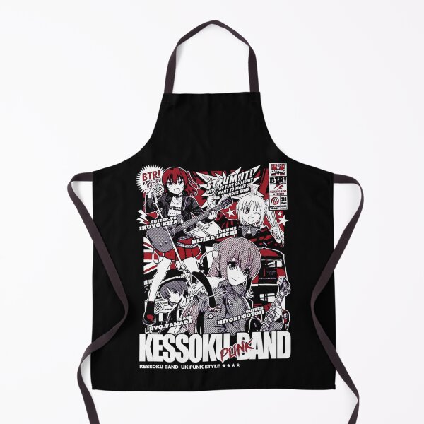 Item preview, Kessoku Band UK Punk Style Poster designed and sold by DesignsBySkull.