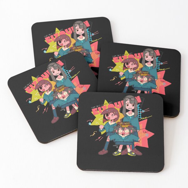 Item preview, Colorful Stylized Anime Trio designed and sold by DesignsBySkull.