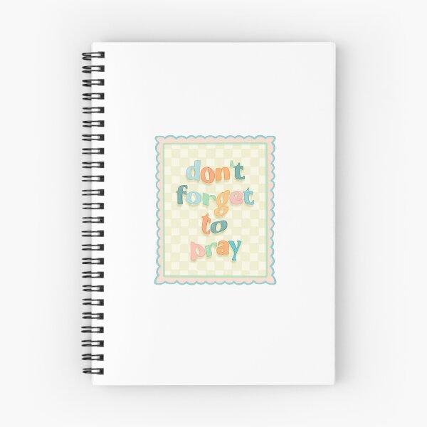 Item preview, Don't forget to pray stamp designed and sold by Shop.Megwilliams.