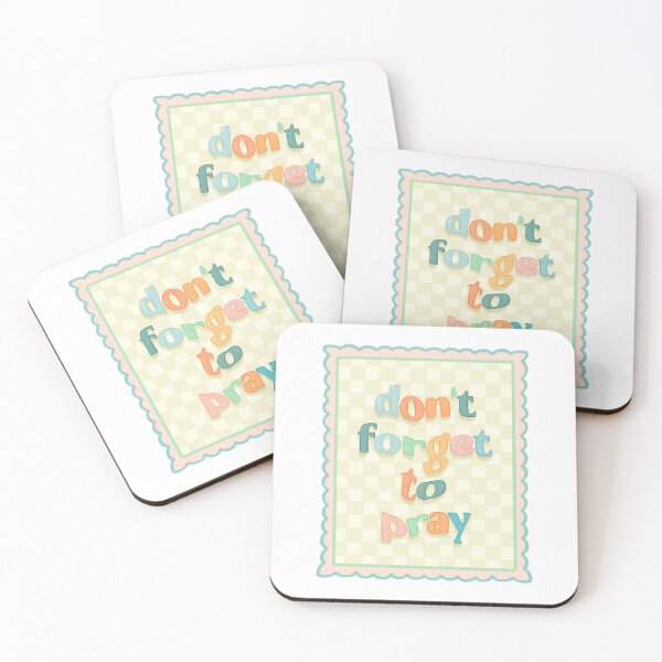 Item preview, Don't forget to pray stamp designed and sold by Shop.Megwilliams.