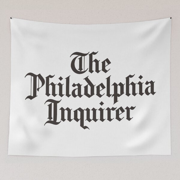 Item preview, Frost The Philadelphia Inquirer dCovered Pines Illustration designed and sold by Mahumlifestyle.