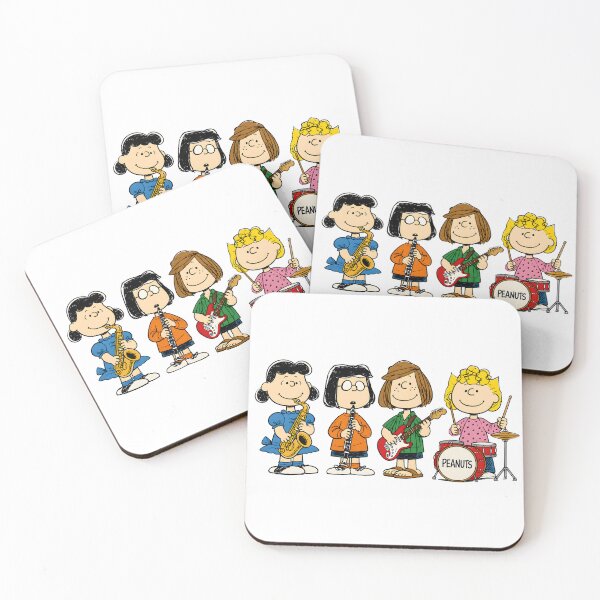 Item preview, Peanuts Music Crew | Funny Cartoon Girl Band Art designed and sold by artizallart.