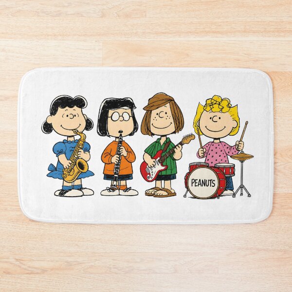 Item preview, Peanuts Music Crew | Funny Cartoon Girl Band Art designed and sold by artizallart.