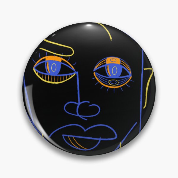 Item preview, Abstract Brave Man Face designed and sold by Tantridwi.