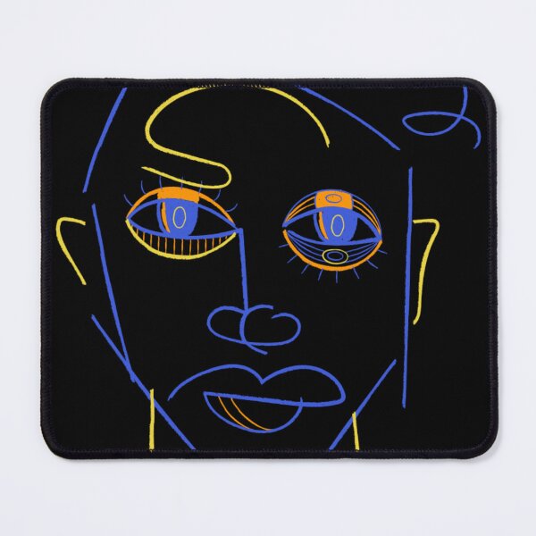 Item preview, Abstract Brave Man Face designed and sold by Tantridwi.