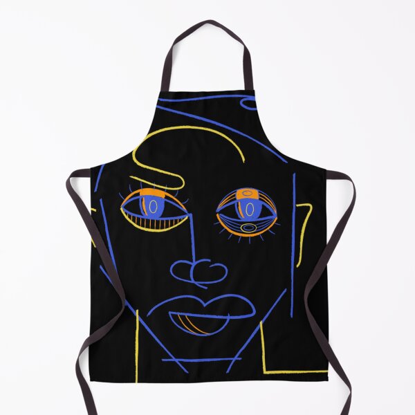 Item preview, Abstract Brave Man Face designed and sold by Tantridwi.
