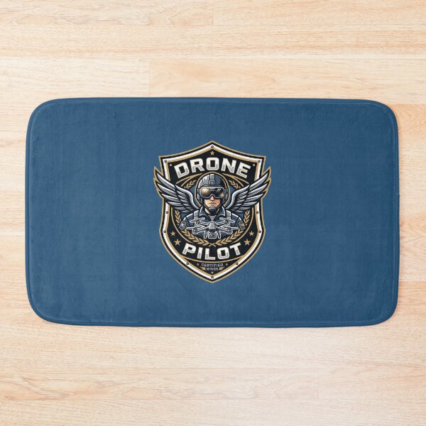 Item preview, Certified Drone Pilot Badge Tactical UAV Operator Wings Crest designed and sold by KiwiRider.