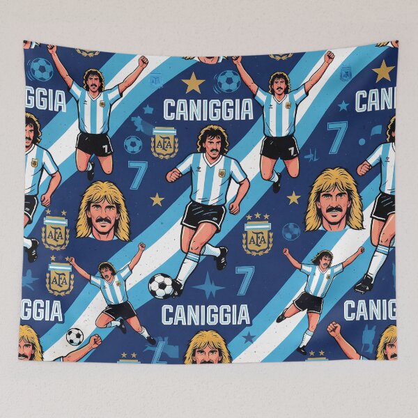 Item preview, 1 Argentina Soccer Legends World Cup Football Pattern designed and sold by ART ATTACK ZONE.