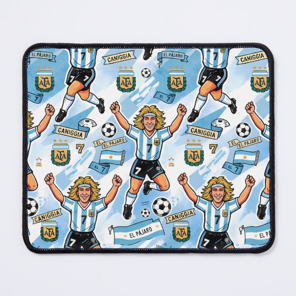Item preview, 2 Argentina Soccer Legends World Cup Football Pattern designed and sold by ART ATTACK ZONE.
