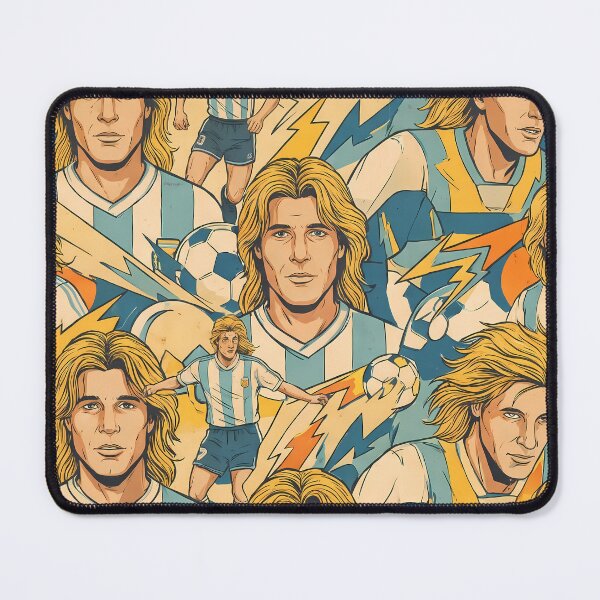 Item preview, 3 Argentina Soccer Legends World Cup Football Pattern designed and sold by ART ATTACK ZONE.