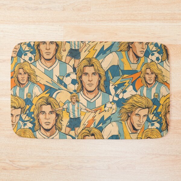 Item preview, 3 Argentina Soccer Legends World Cup Football Pattern designed and sold by ART ATTACK ZONE.