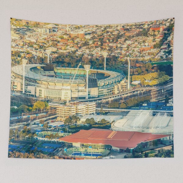 Artikelvorschau, MCG und Rod Laver Arena entworfen und verkauft von Steven Jodoin.