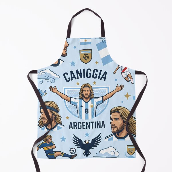 Item preview, 4 Argentina Soccer Legends World Cup Football Pattern designed and sold by ART ATTACK ZONE.