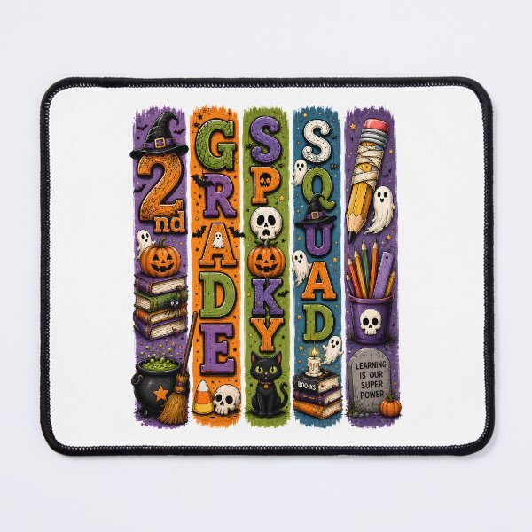 Item preview, 2nd Grade Spooky Squad Halloween Shirt Cute Ghost Pumpkin Back to School Teacher Student Classic T-Shirt designed and sold by podlook.